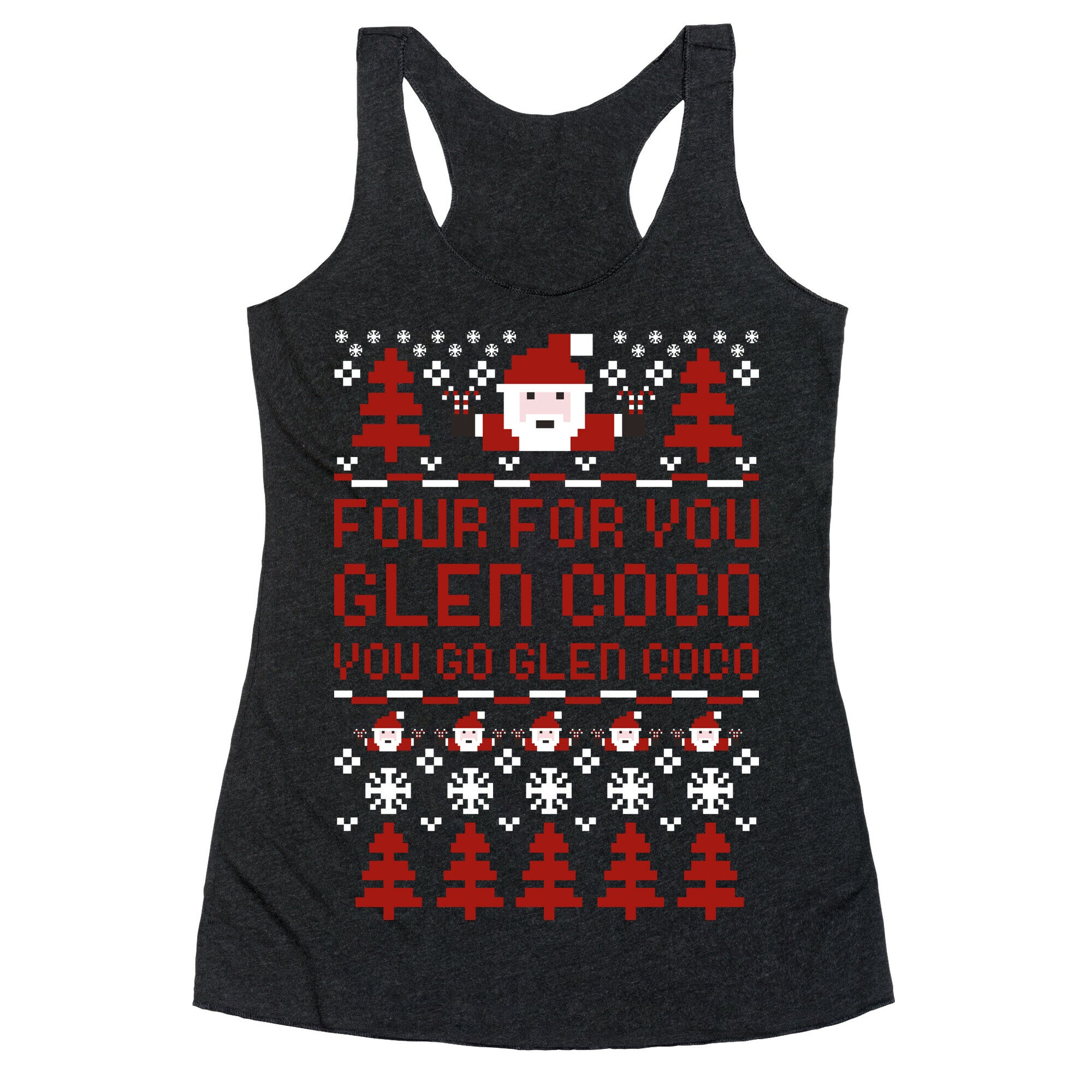 Ugly Sweater Glen Coco Racerback Tank